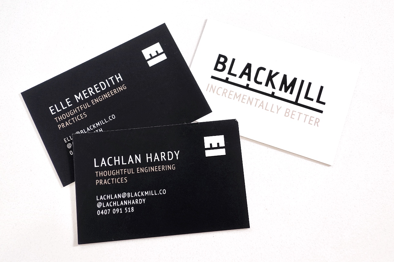 New business cards